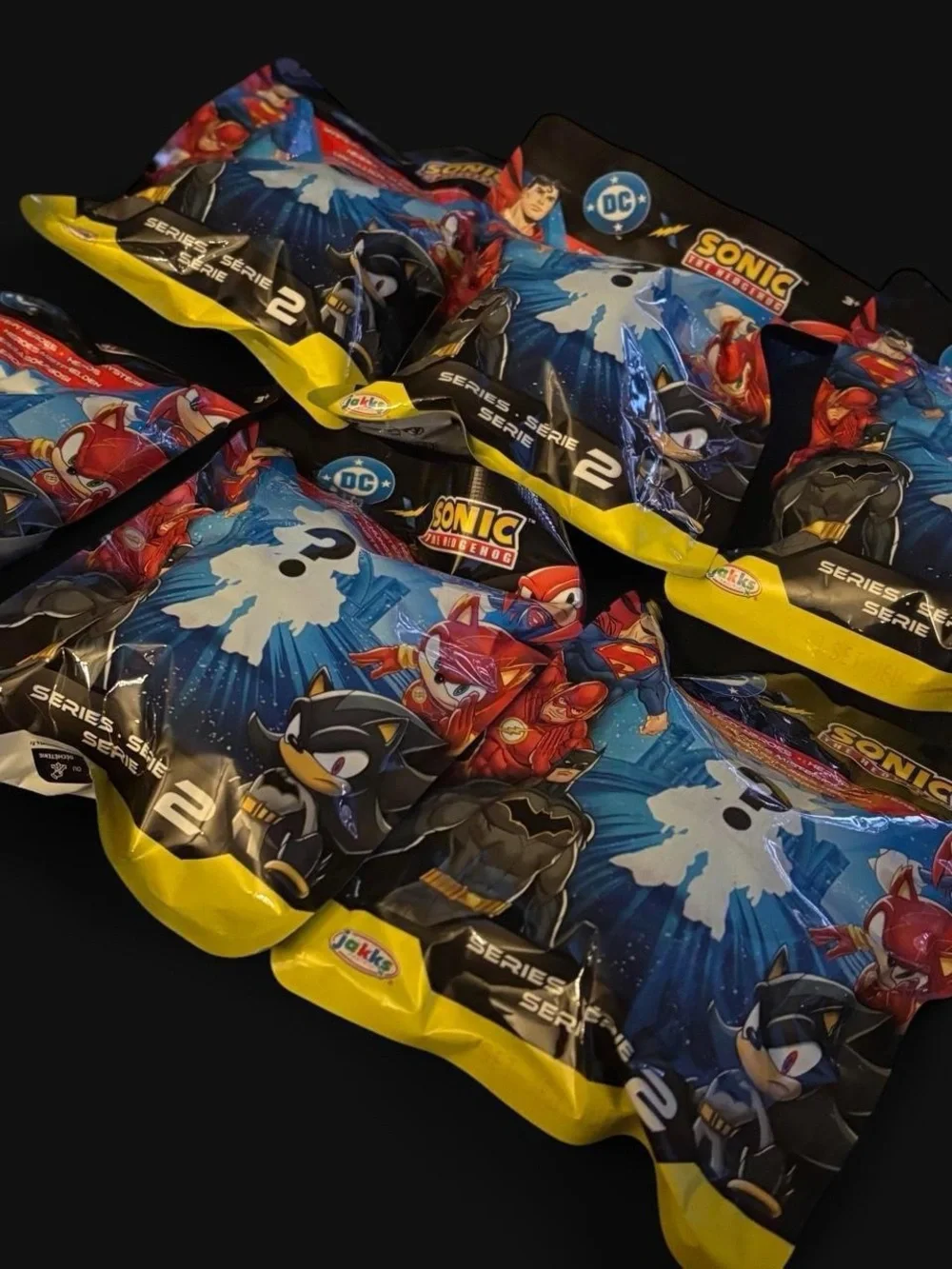 DC x Sonic Blind Bag Series 2 Set of 6 Unopened